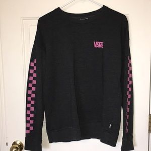 Checkerboard vans pullover